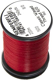 Semperfli Classic Waxed Thread 6/0 Red
