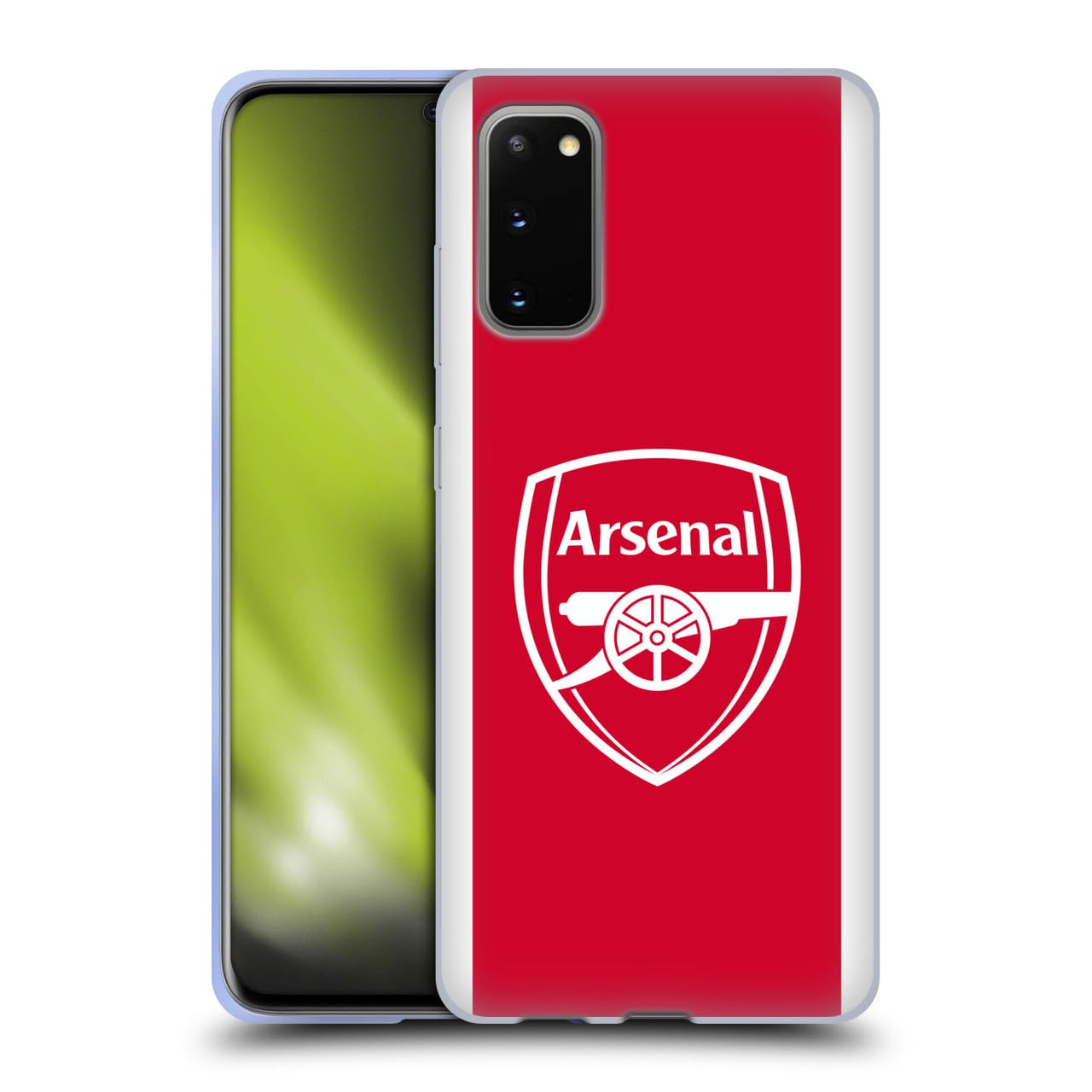 Head Case Designs Officially Licensed Arsenal FC Home 2025/26 Kit Gel Case [Military Grade Protection] Compatible With Samsung Galaxy S20 / S20 5G — image 1