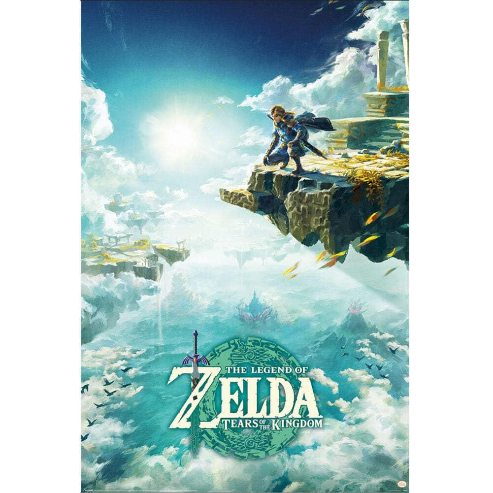 Amazon.co.jp: ピラミッド - ゼルダの伝説 王国の涙 61x91 cm