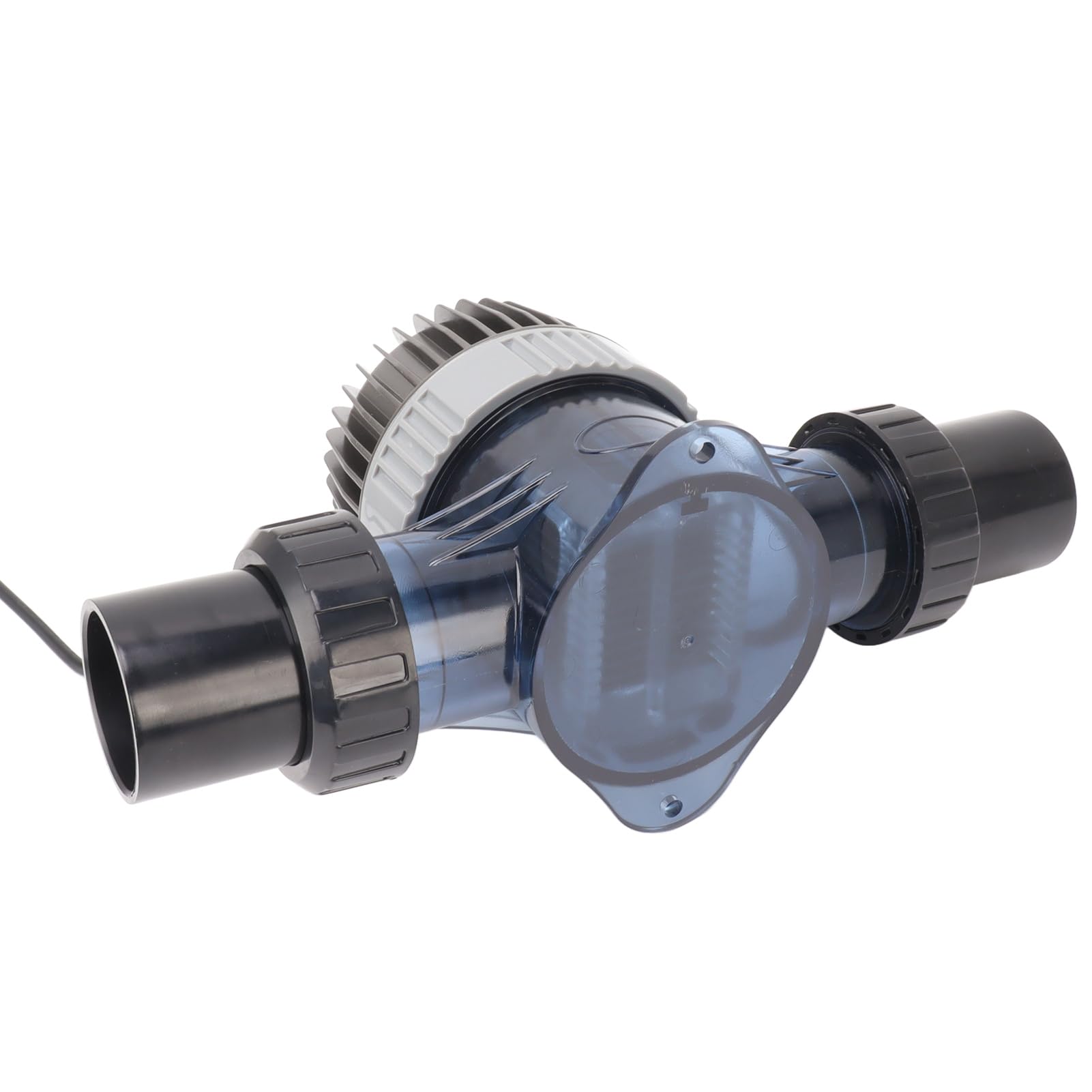 Clorador Salino Generador de Cloro para Piscinas Inteligente con Autolimpieza para Piscinas de SPA y Tanques de Natación ABS Titanio AC110-240V (ECO2)