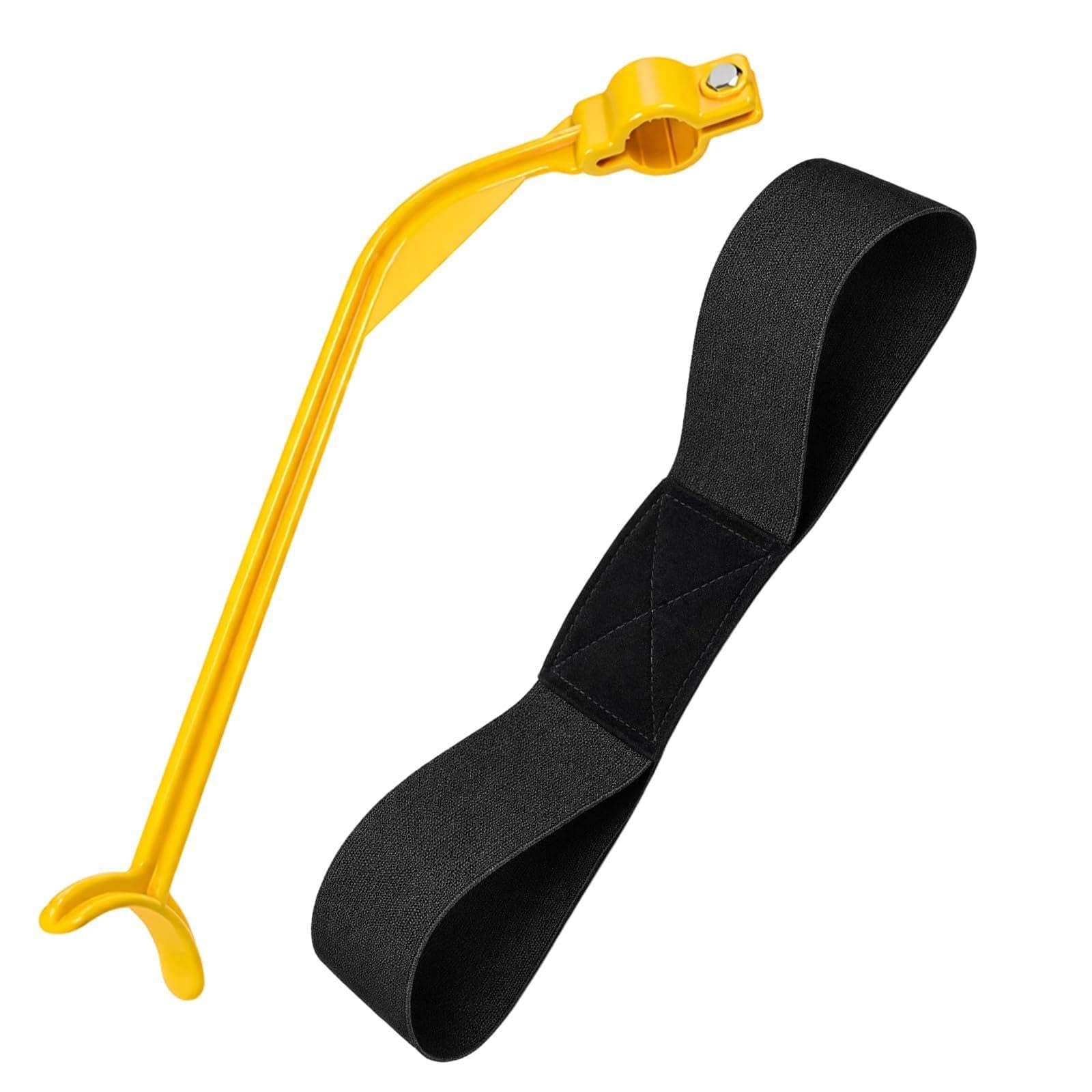 Tniytru Golf Wrist Training Aid, Golf Swing Correction Tool with Elastic Bands, Golf Training Aids for Beginners and Intermediate Golfers, Suitable for Driving Range and Home Practice.