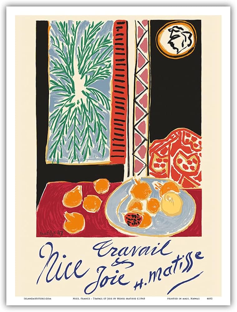 Amazon.com: Nice France - Travail et Joie (Work and Joy) - Nature