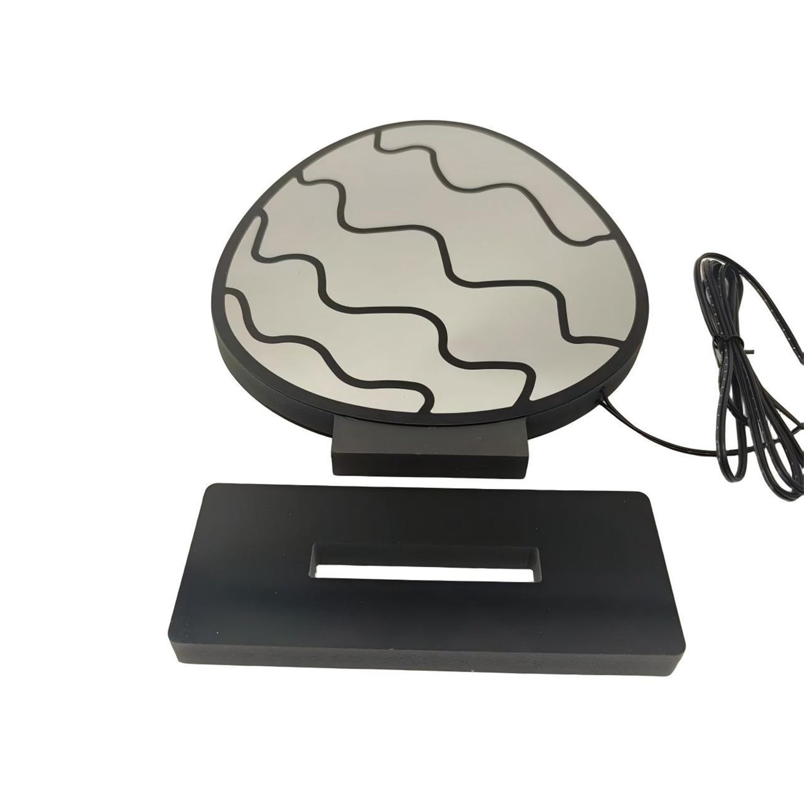 CAZSTYK Multifunctional LED Tunnel Light Eggs Shape Table Decorations PVC Texture Perfect for Easter Day Festival Celebration Dimmable Tunnel Light