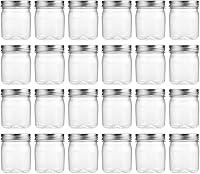 Vista 25 de Novelinks - Recipientes de plástico transparente (8 onzas), Negro