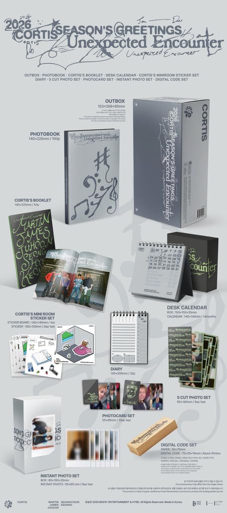 Amazon.co.jp: コルティス CORTIS 2026 Season's Greetings [韓国盤