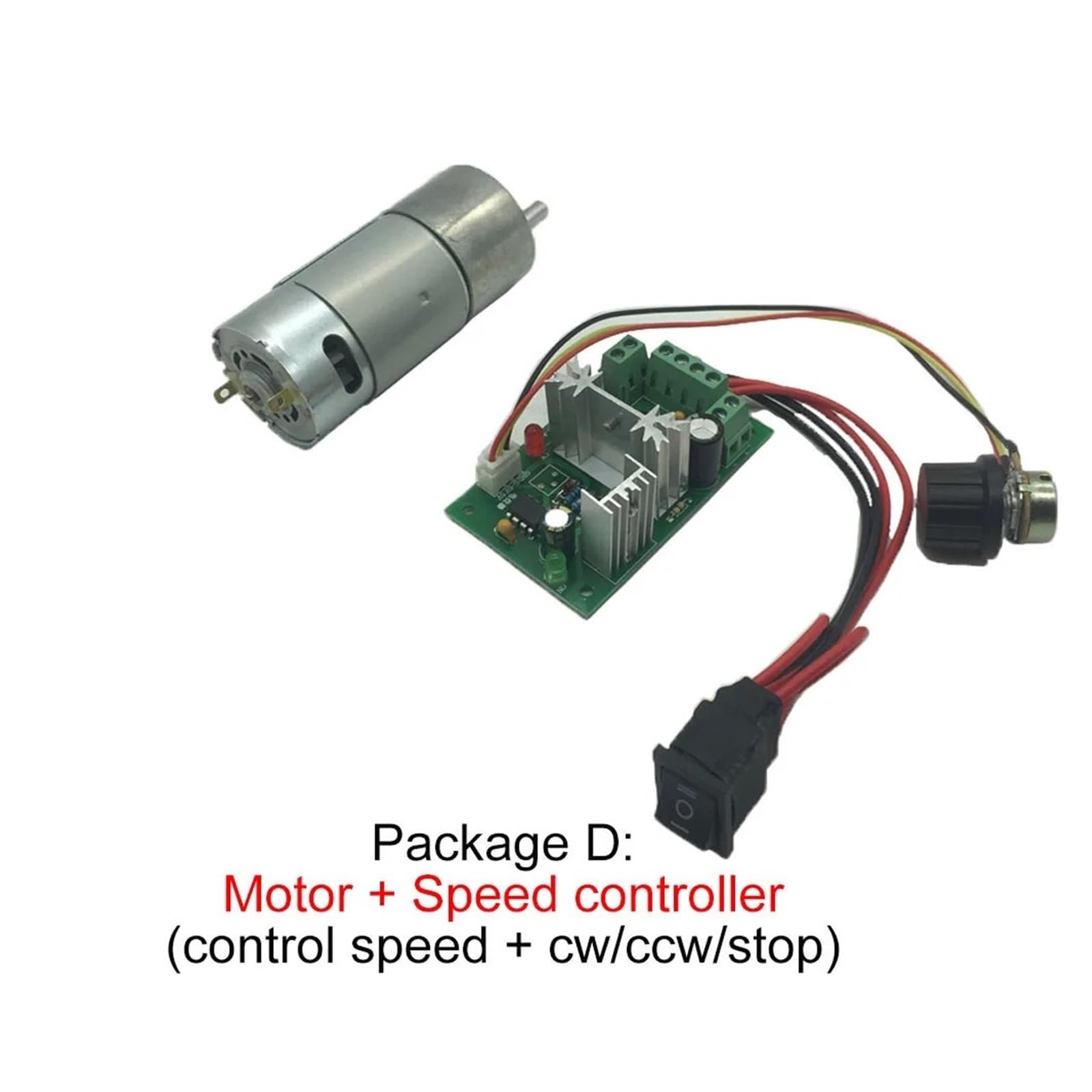 Alto esfuerzo de torsión reversible del motor 18-2300RPM del engranaje de JGB37-550 12V DC(Package A,770rpm)