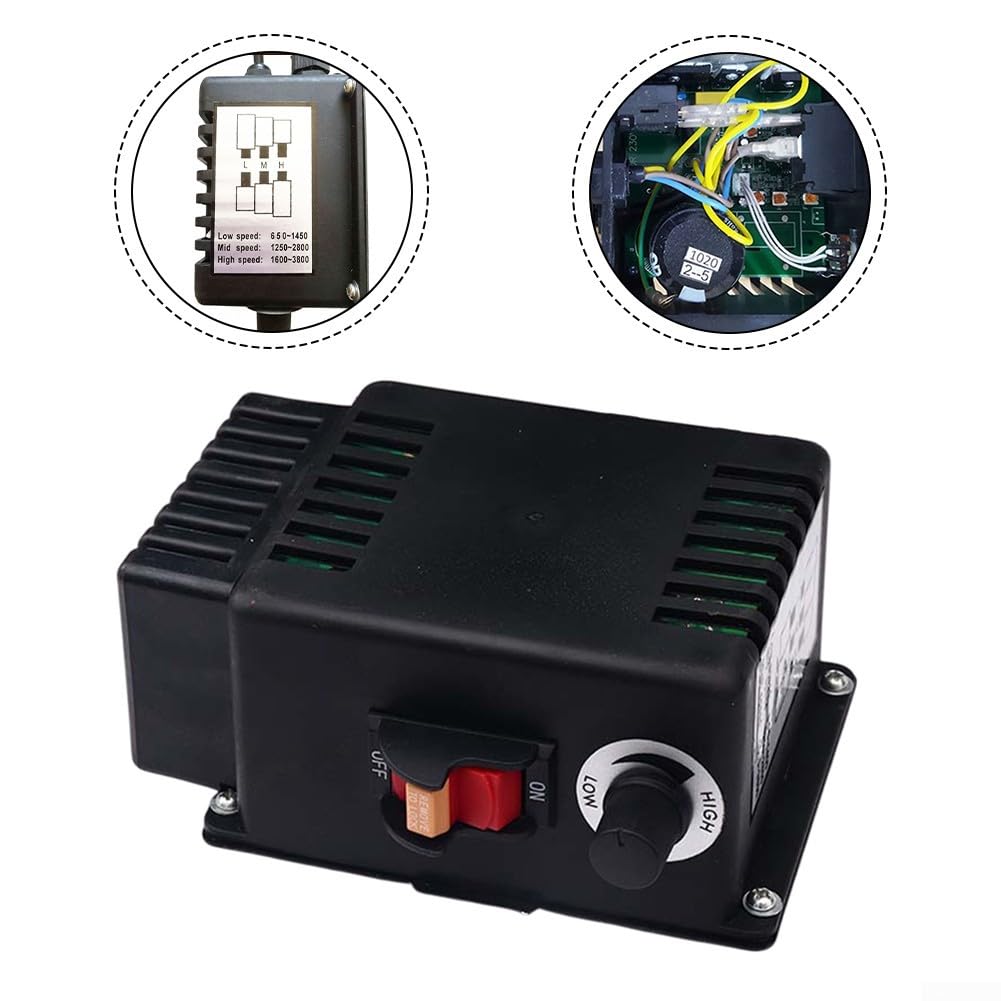 Tokarka do obróbki drewna, płynna regulacja prędkości, płytka przełączająca, do elektronarzędzi 550 W/750 W, kompatybilna z napięciem 110 V 220 V, do toczenia drewna, DIY, wyposażenie warsztatowe