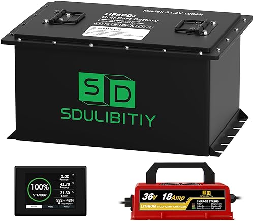 Miniatura 8 de Batería LiFePO4 de 24 V 100 Ah, batería de litio de ciclo profundo de 2560 Wh con BMS de 100 A, soporte en serie paralelo, 4000-7000 ciclos