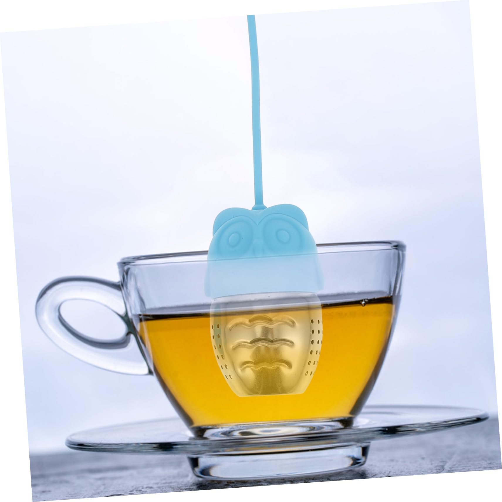 PLAFOPE Juego De 3 Coladores E Infusores De Té Para Té Suelto Filtros De Malla Fina De Acero Inoxidable Para Relajarse A La Hora Del Té (2 Unidades)
