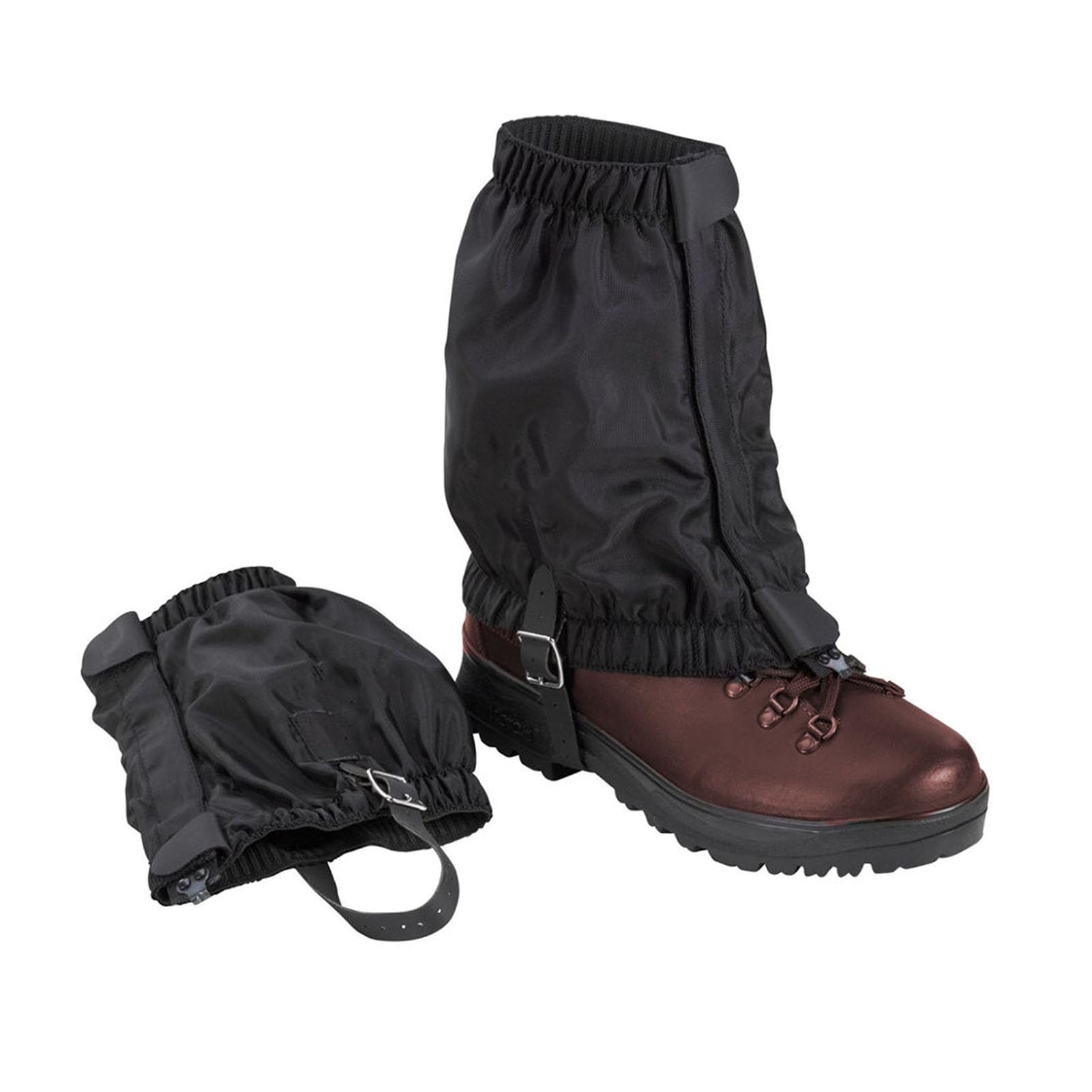 Polainas for piernas de Nieve, Polainas Ajustables for Exteriores, for Senderismo en Barro, y Nieve, Caza, Escalada de montaña o Raquetas de Nieve, Unisex(L)