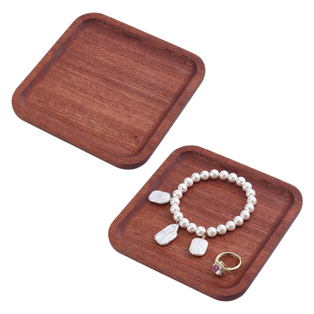Plateau présentation bijoux bois pour éviter les colliers emmêlés