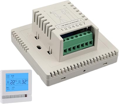 Digital Thermostat For Home Controller LCD Display Secure Accurate