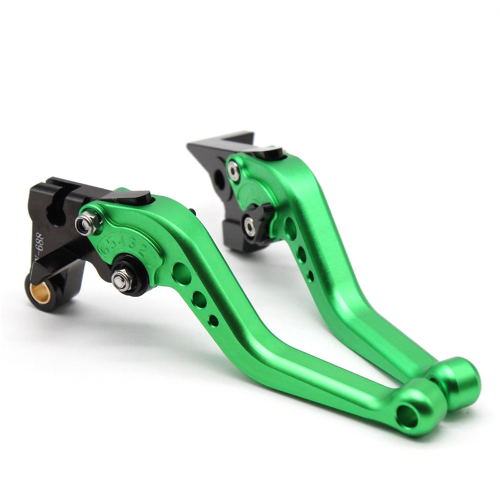Cubecmq Short Green Clutch Brake Lever For Suzuki Vl125 For Intruder 00-07 Gz125 For Marauder 98-00 Gz250 For Marauder 99-00 Motorcycle Brake Clutch Levers Motorcycle Brake Clutch Lever(Short Green)