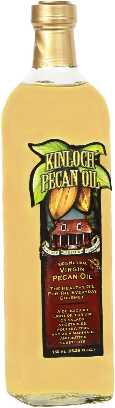 Kinloch Plantation Products Pecan Oil, One 750 ML Bottle