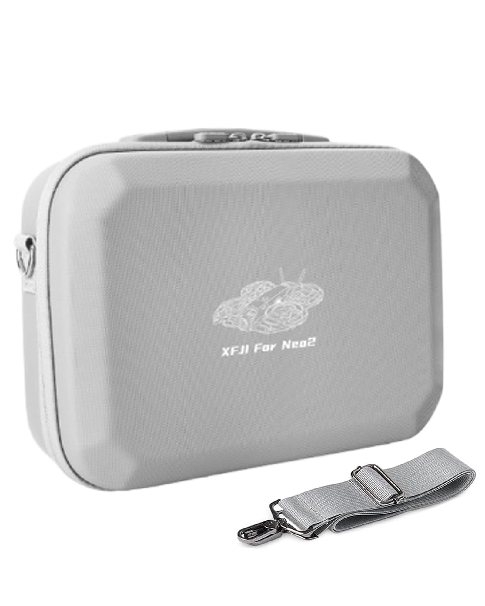 Lokyoyo Carrying Case for DJI Neo 2, Portable PU Storage Protective Bag for DJI Neo 2 Fly More Combo