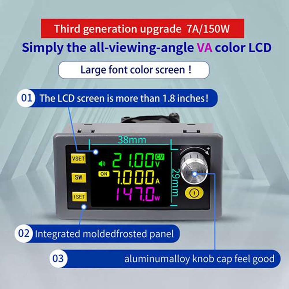 Alimentation Stabilisée Réglable SK150 + Module K485X à Tension Constante et Courant Constant 7A 150W Step-Down