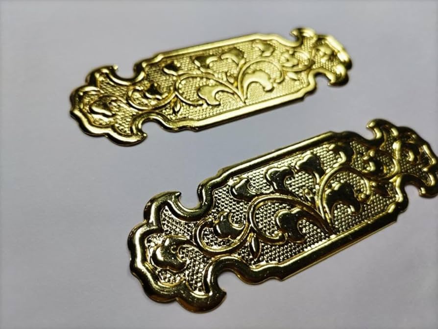 ★特注品★ 90mmx4枚【金鍍金】 神輿、祭り、ミニ山車、キザハシ金具 Amazon.co.jp: ☆特注品☆ 90mmx2枚 金鍍金 神輿、祭り、ミニ