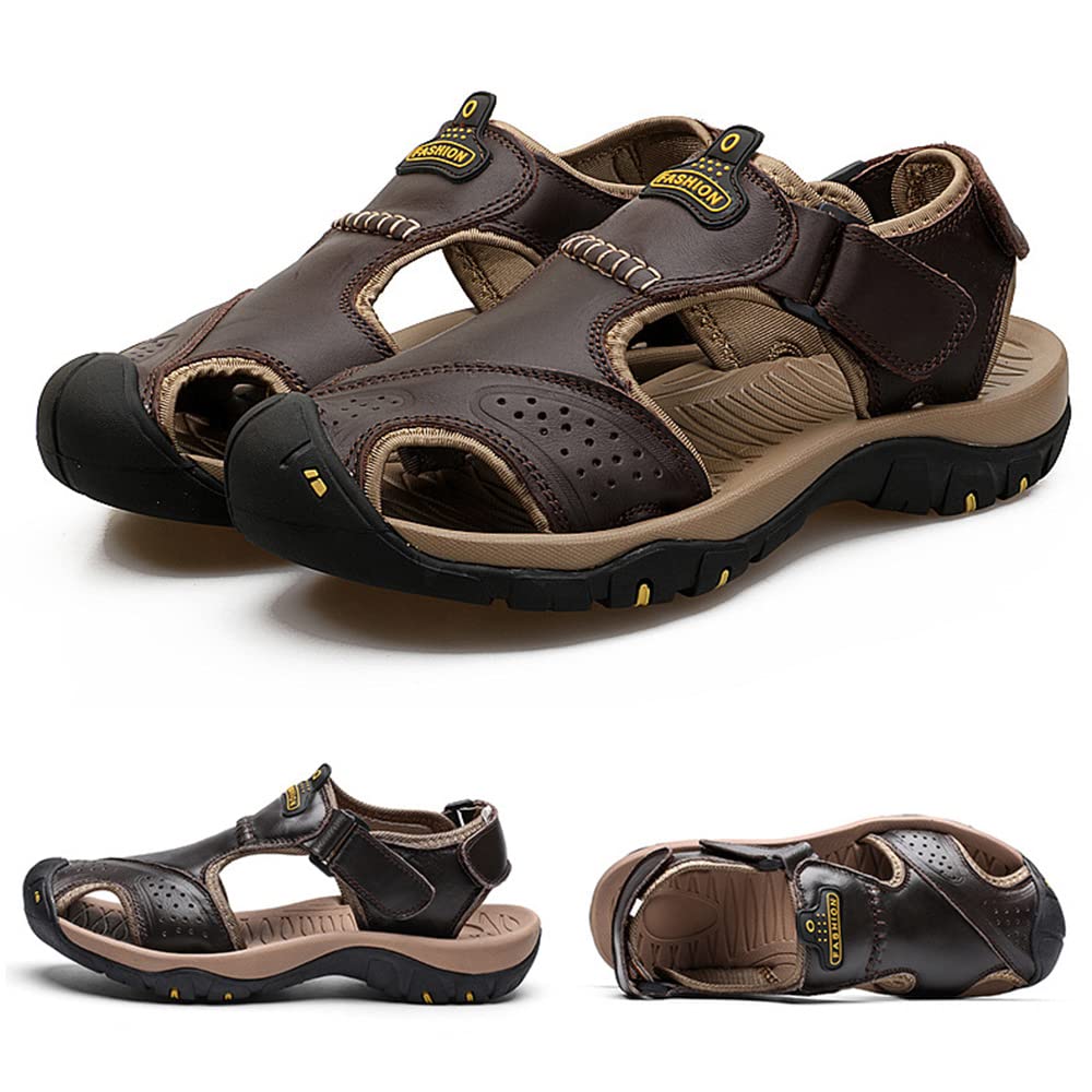 Rojeam Sandalias Hombre Sandalia Verano Sandalias Deportivas Hombres Zapatos de Montaña Exterior Sandalias y Chanclas Senderismo Zapatos