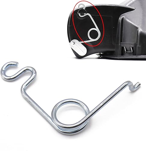 Miniatura 9 de Pasador de bisagra de puerta de combustible con resorte de puerta de gas para 2009-2014 F150 2010-2014 Lincoln Mark LT Tapa de gas suelta reparación