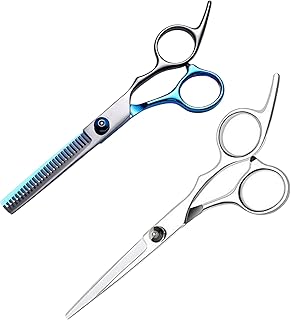 Professional Stainless Steel Hair Cutting Thinning Scissors Hairdressing Styling Set For Barber or Beauty Saloon Home-picture-32