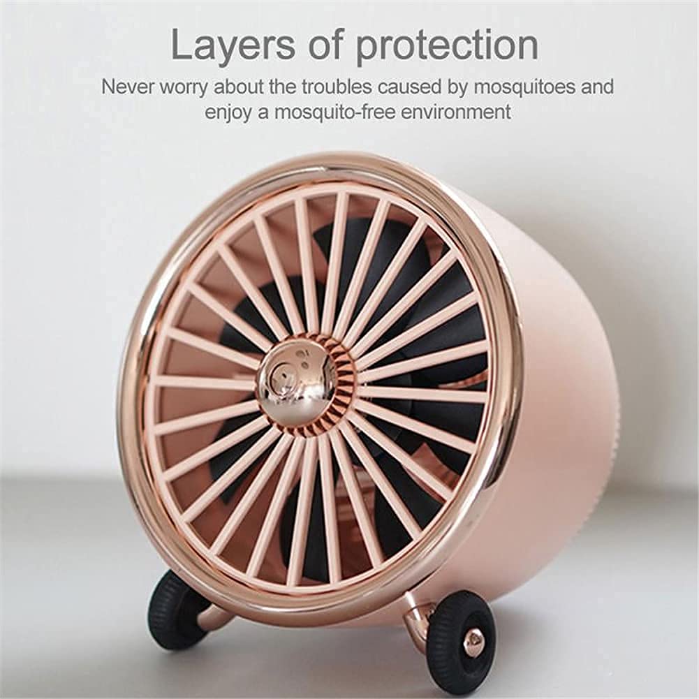 Lampada antizanzare a LED, luce notturna UV, USB Killer Bug, lampada repellente per lanterna con trappola per zanzare per campeggio, camera da letto, cucina, ufficio (rosa)