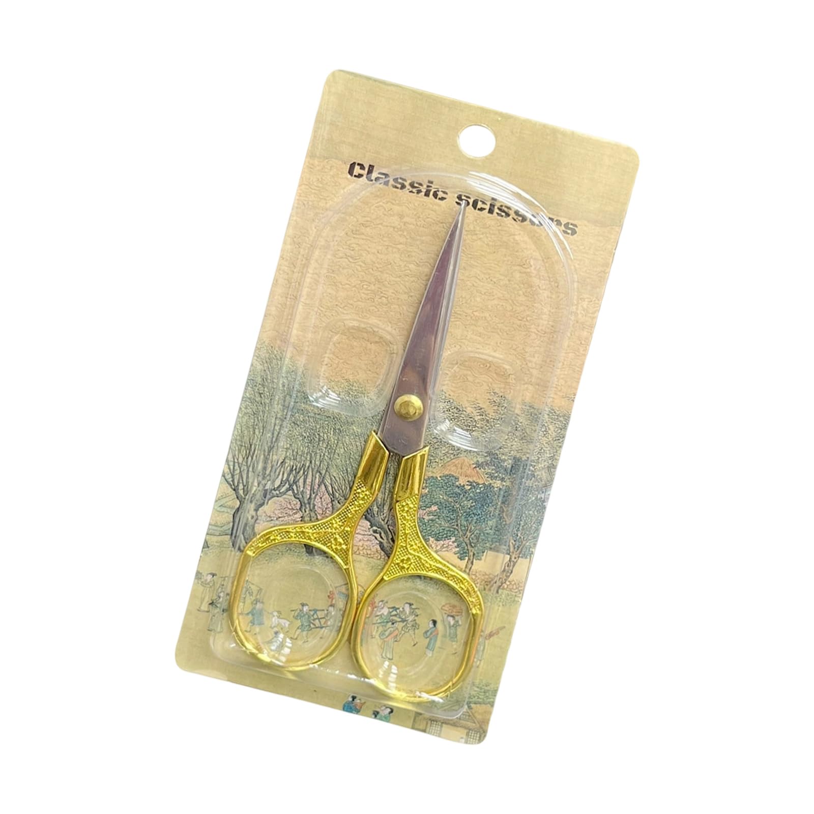 Antique Flower Scissors Decorative Flower Blossom Household Scissors Heavy Duty Metal Ergonomic Sharpened Decorative