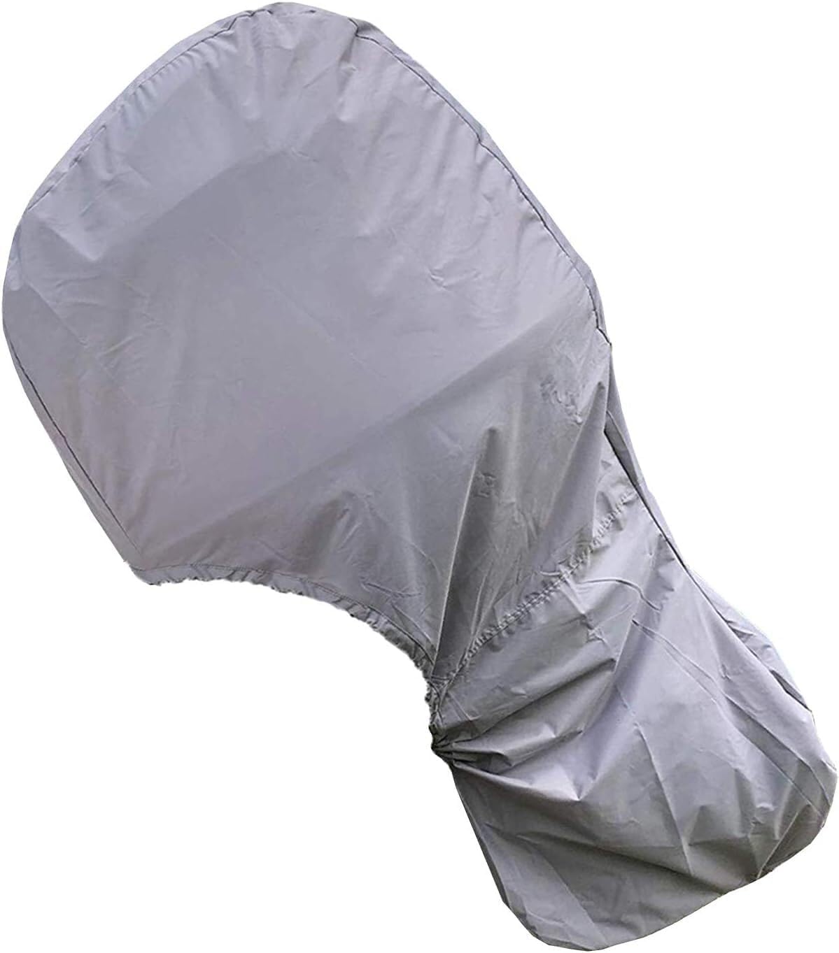 Pokrowiec Na Silnik Morski Pokrowiec Na Silnik Zaburtowy Oxford Cloth Wodoodporny Pokrowiec Na Silnik Zaburtowy Marine Engine Cover Pokrowiec Ochronny, Grey, 59x63x51inch