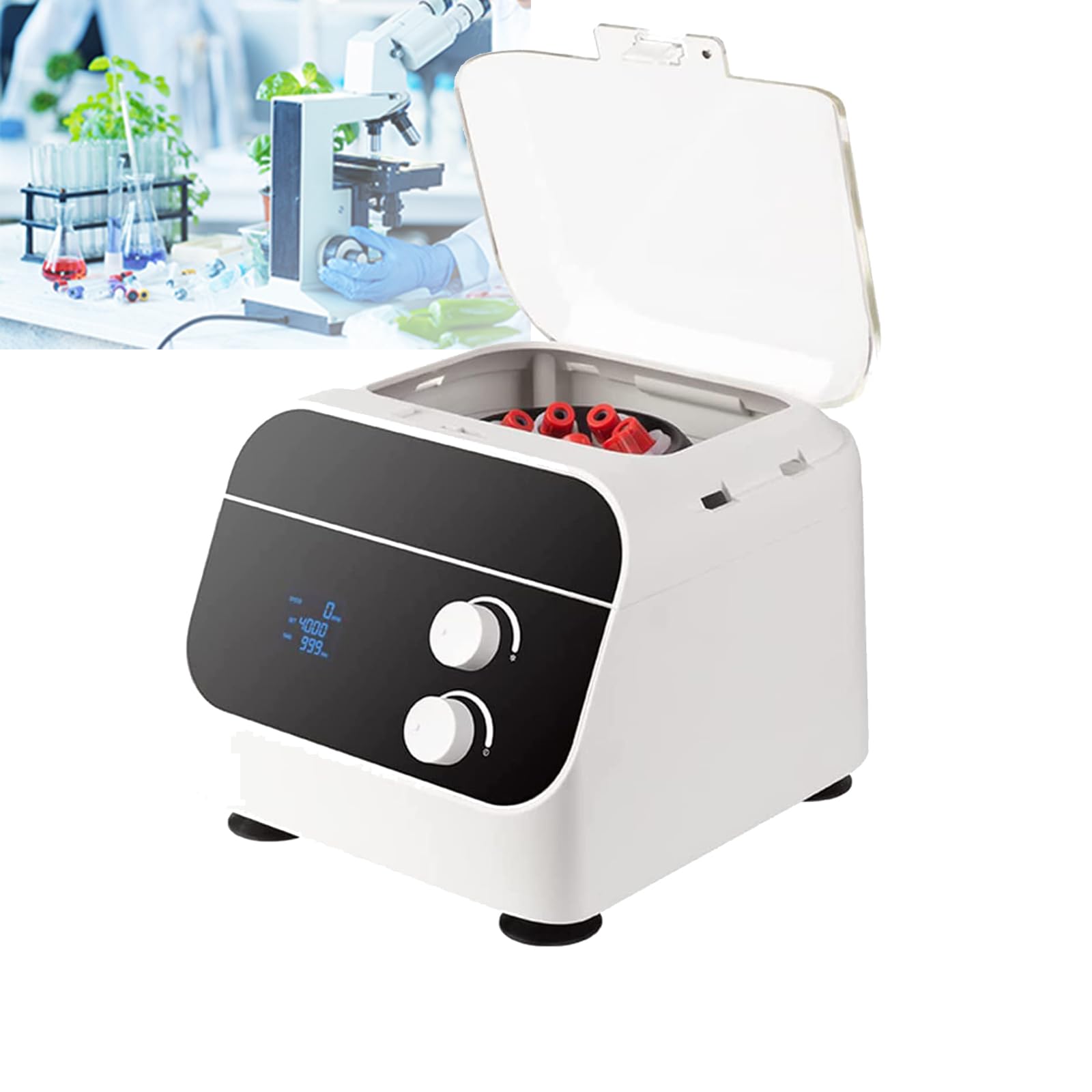 Centrifugeuse de laboratoire basse vitesse intelligente 8x20ml