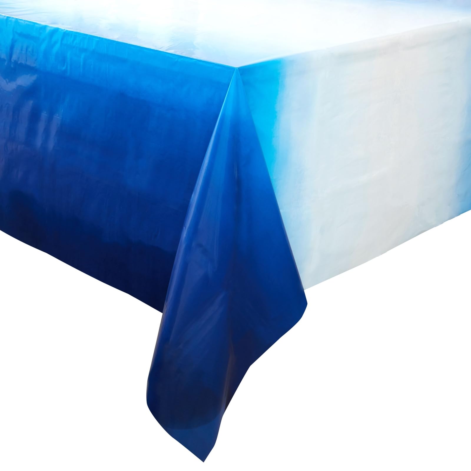 202 decorazioni per feste blu reale sfumate – servono 50 forniture per feste di compleanno blu e argento con piatti di carta, tovaglioli, bicchieri e tovaglie