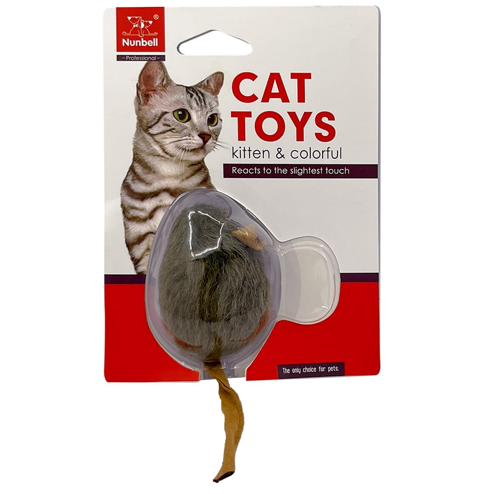 Pet Needs Durable Non Toxic Fake Cute Funny Shaking Vibrating Interactive Stuffed Plush Mouse Cat Toy Ideal for Chasing and Playing for Small Cats and Kittens (B0CHZ28VJM) Amazon Price History, Amazon Price Tracker