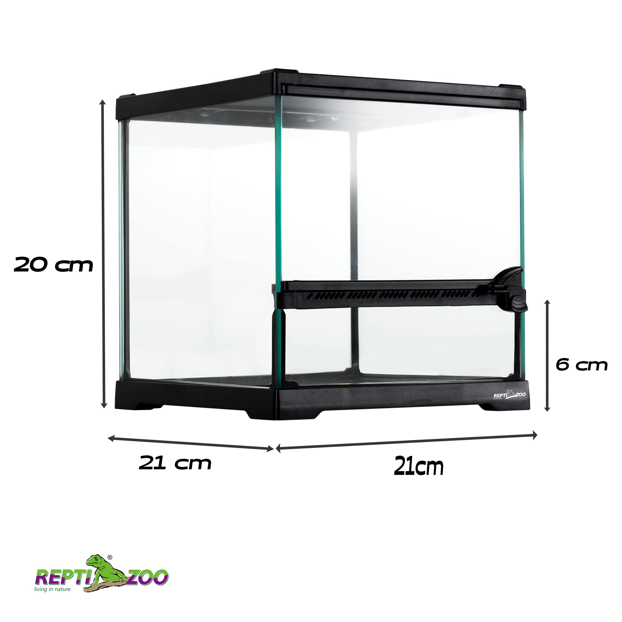 ReptiZoo Terrarium 1 Puerta 21 x 21 x 20 cm