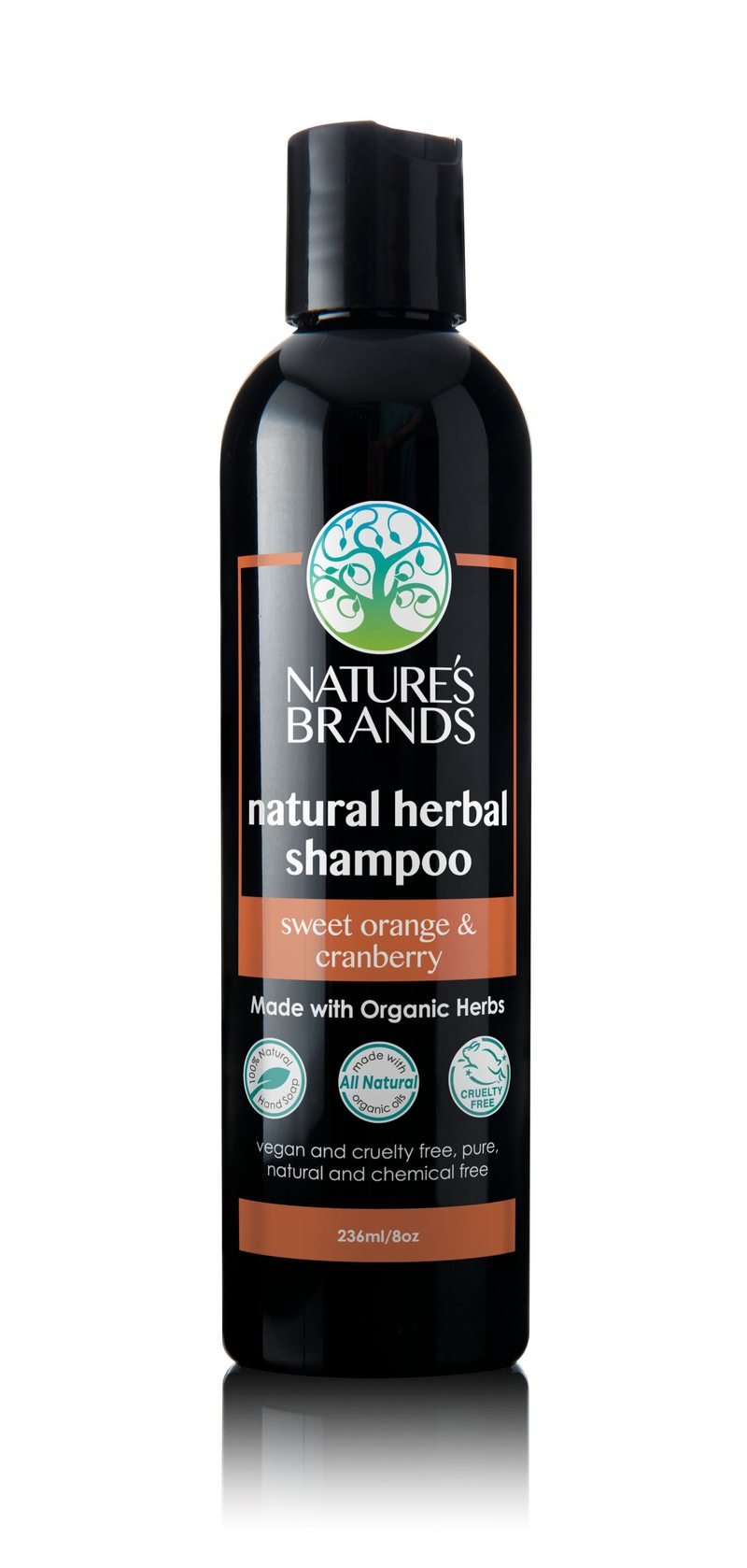Shampoo m/w Organic Sweet Orange & Cranberry 236ml/ 8oz