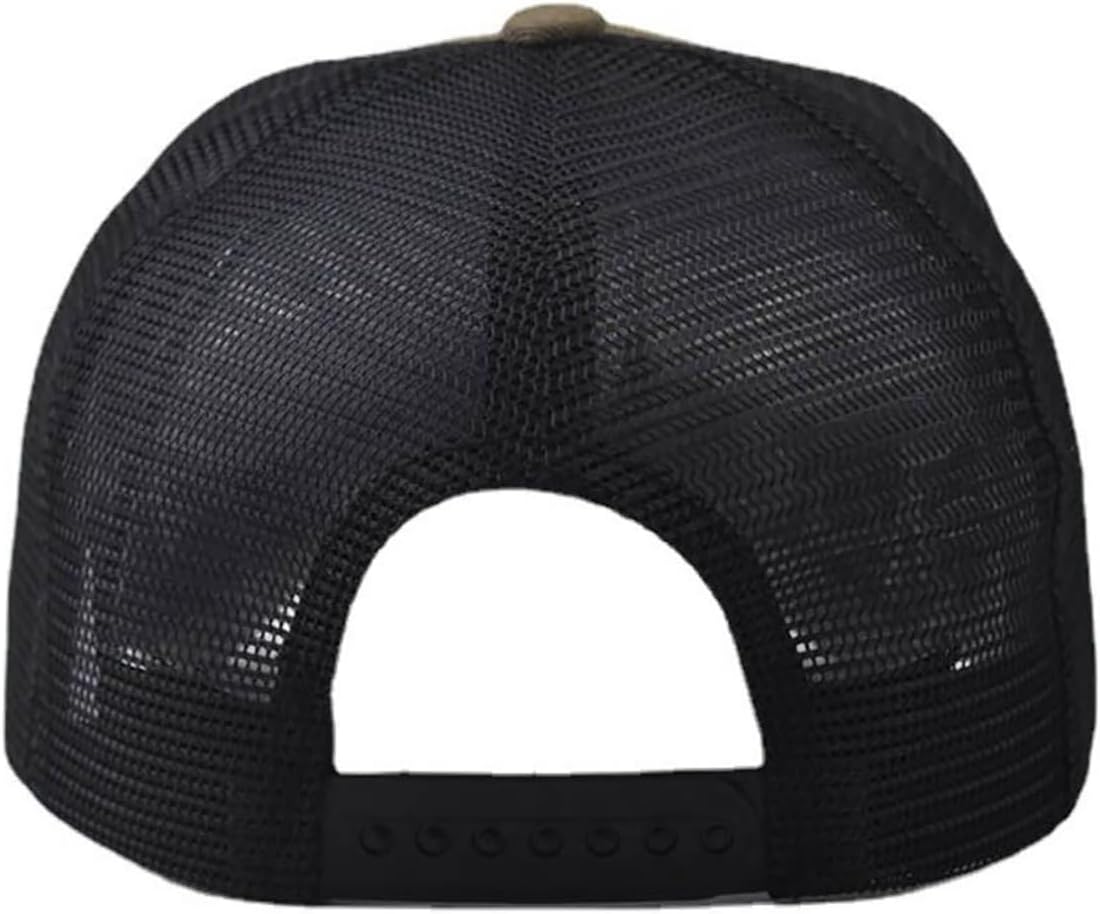 Baseball Cap Adjustable Trucker Hat Ponytail Sun Hats for Women Men - Image 7