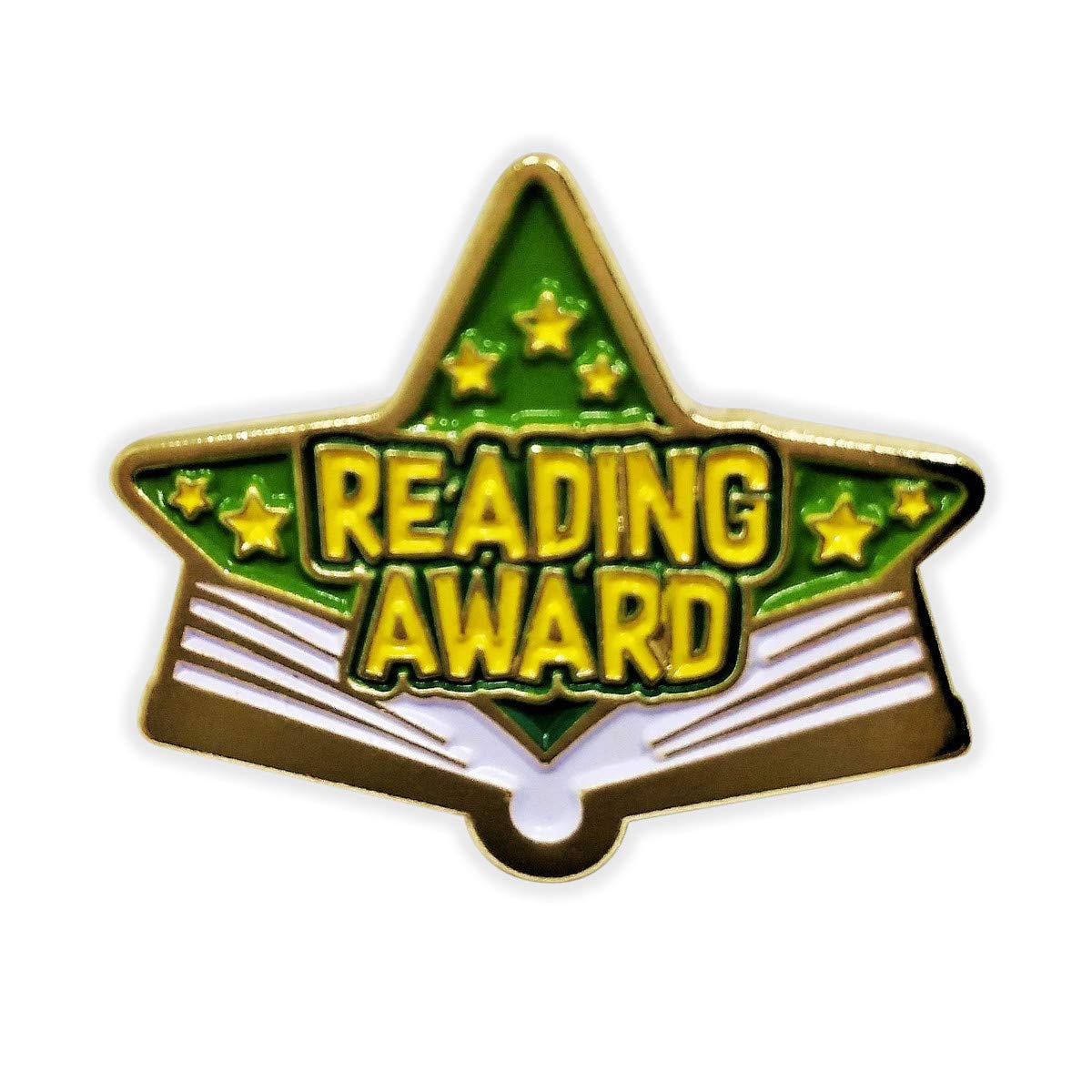Reading Award Enamel Badge 10 Pack