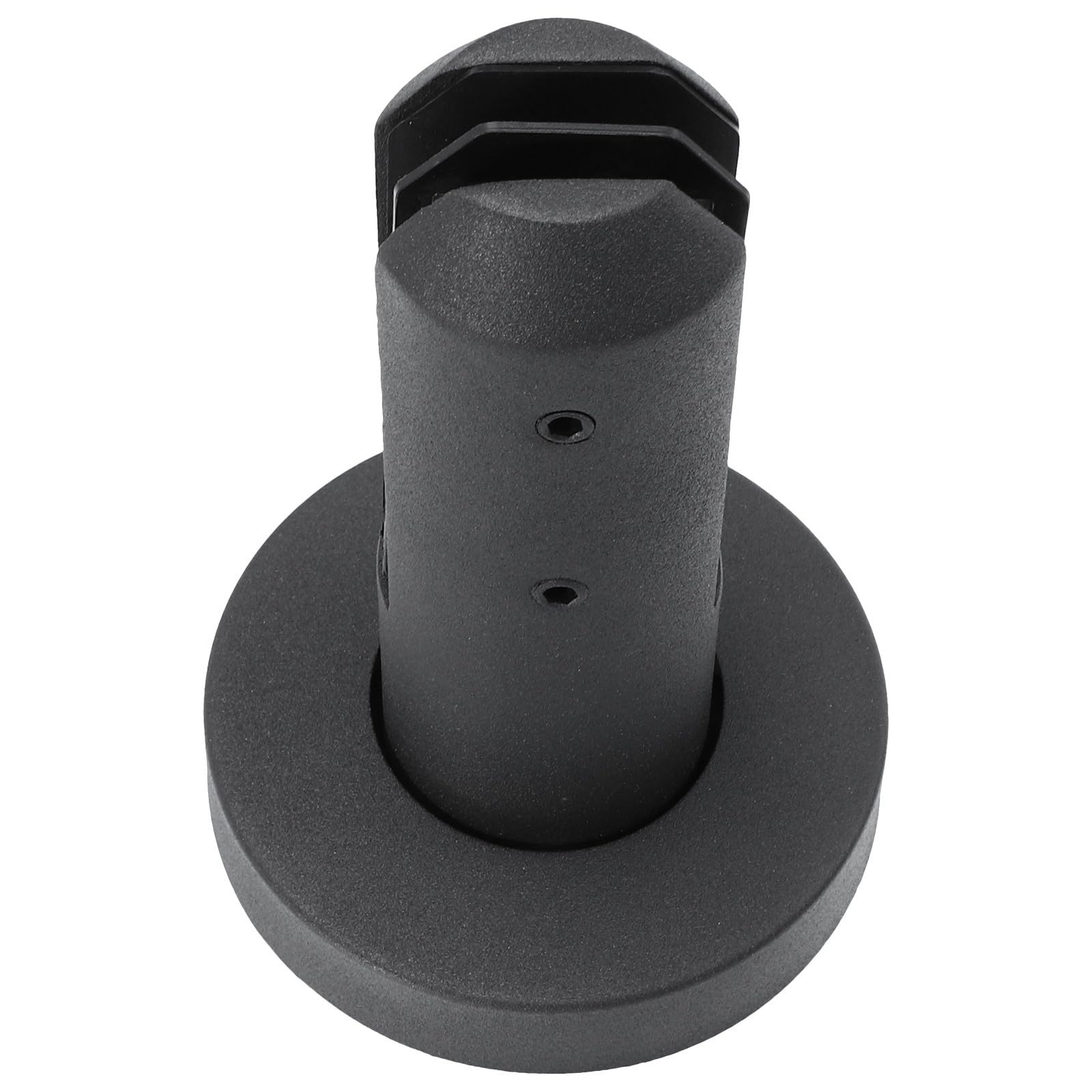 Base de Barandilla de Acero Inoxidable Negro Antideslizante