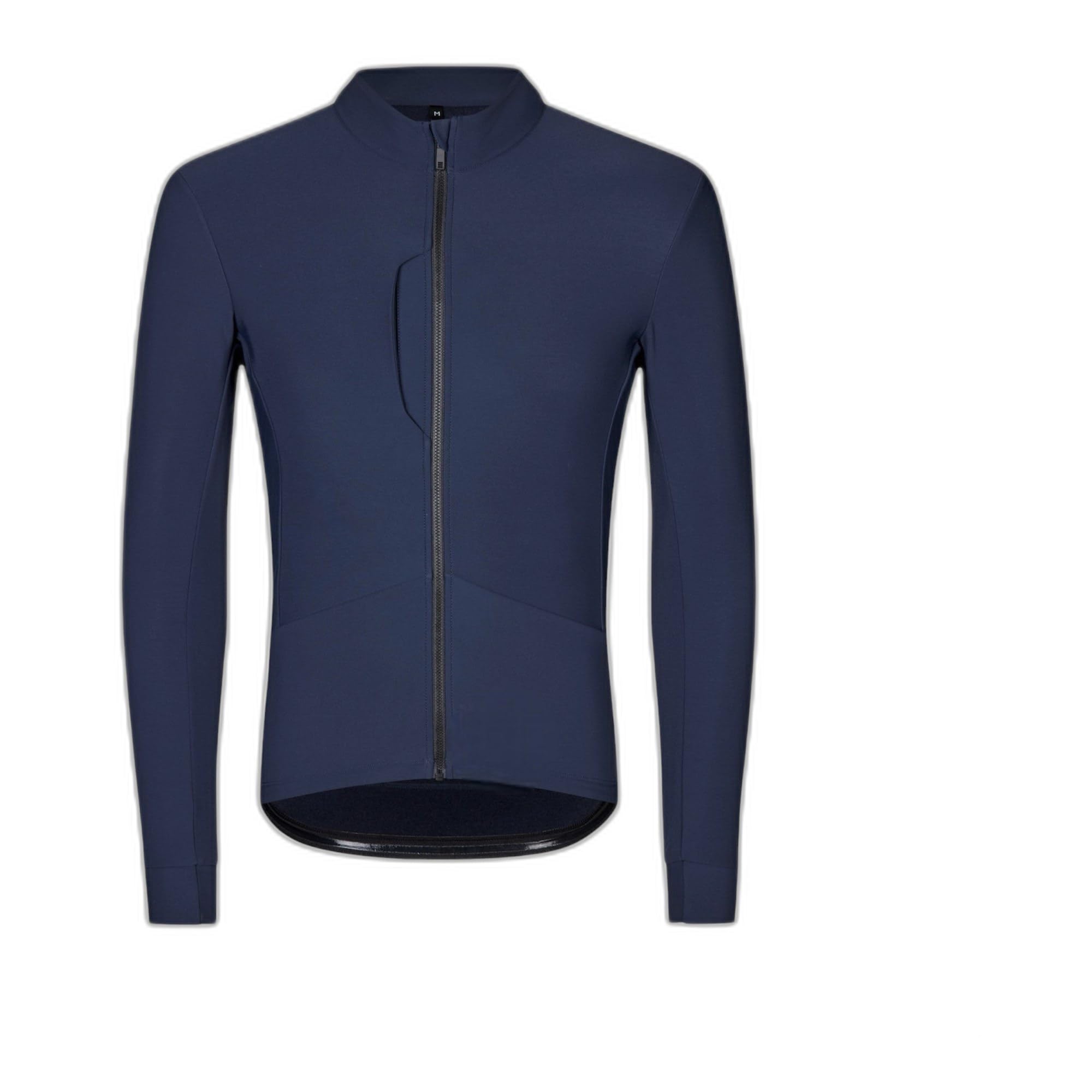 Cykelfleece Maillot Térmico Manga Larga Unisex – Cycling Fleece Premium para Días Frescos 5-15°C con Cremallera y Forro Polar