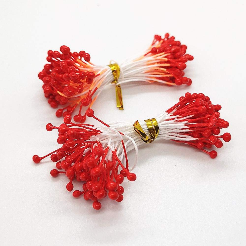 Biitfuu 1800 Pcs Fleur Étaine Ini Fleur Artificielle Étaine Pistil