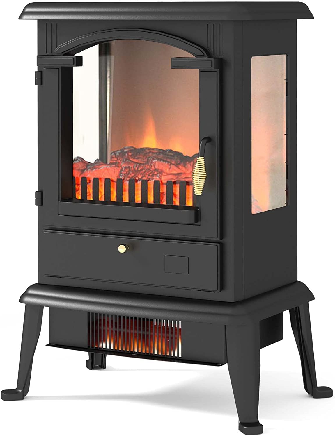 Buy VOLTORB Electric Fireplace Heater with Remote, 22.4" Freestanding