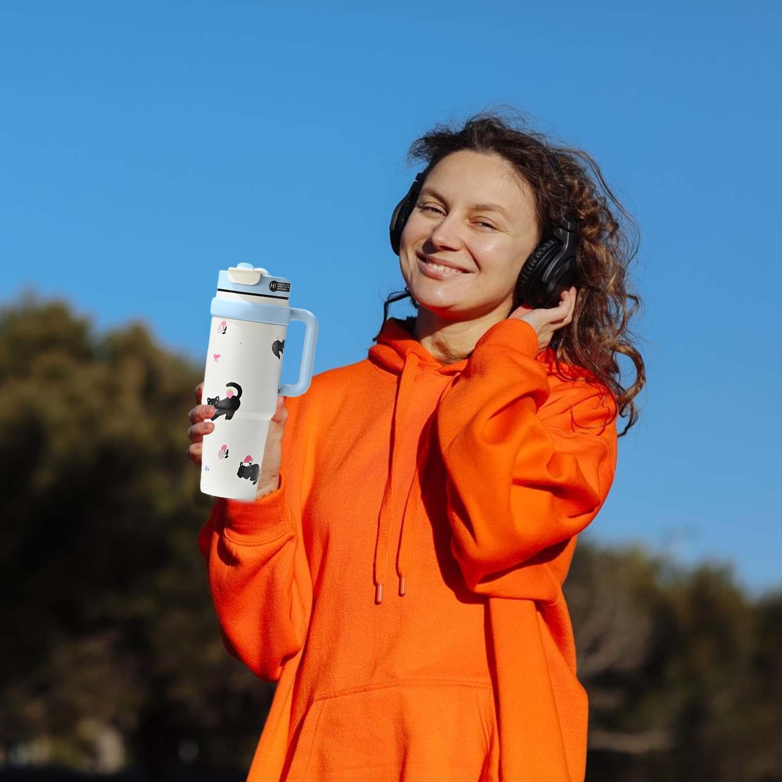 Isolierflaschen Thermoflaschen 1000 Milliliter auslaufsicherer Tumbler