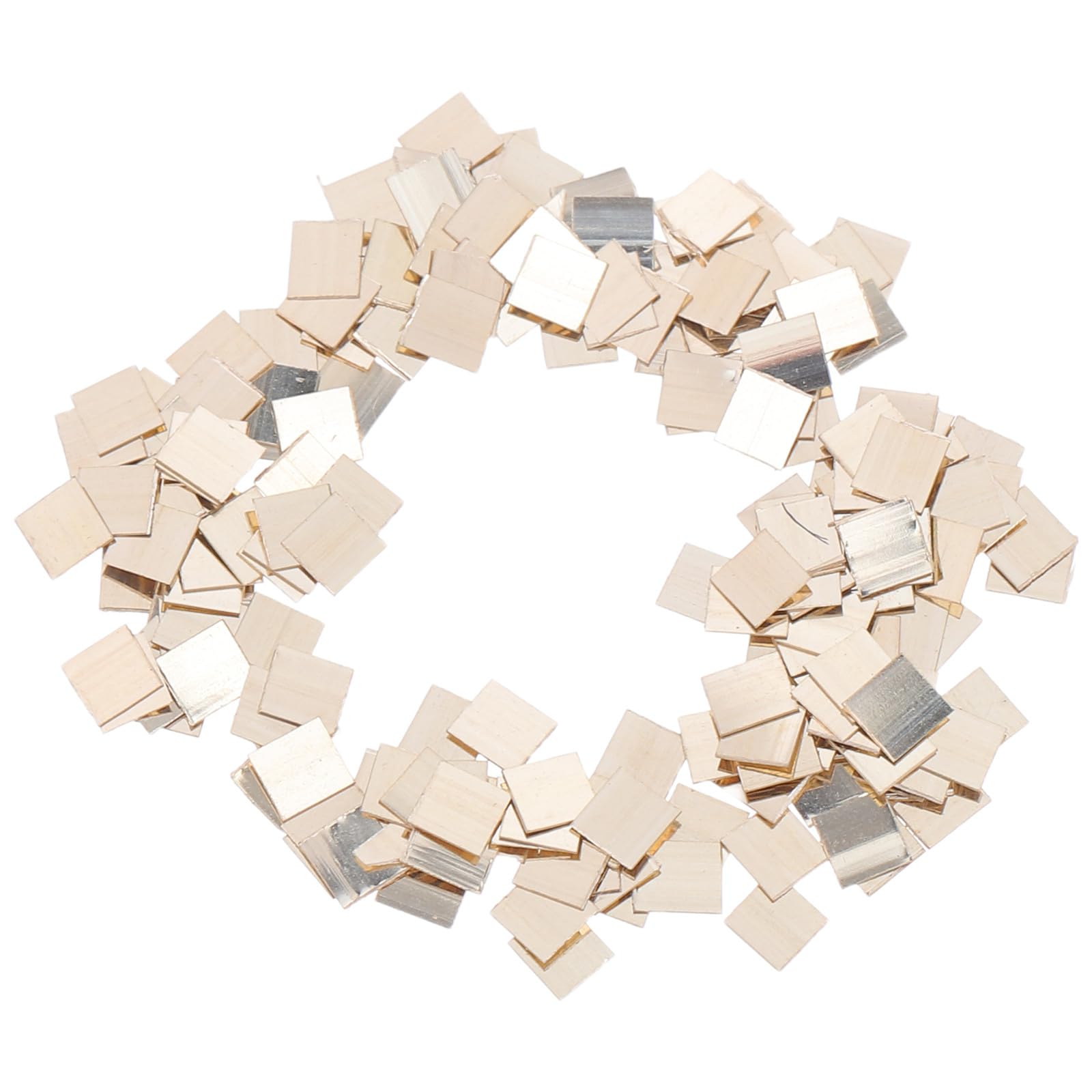 100 Stück Silberlot für Schmuck Vorgeschnittene 2x2mm Lötchips aus Silber mit Starker Verbindung und Fließfähigkeit für Selbstgemacht und Reparaturen