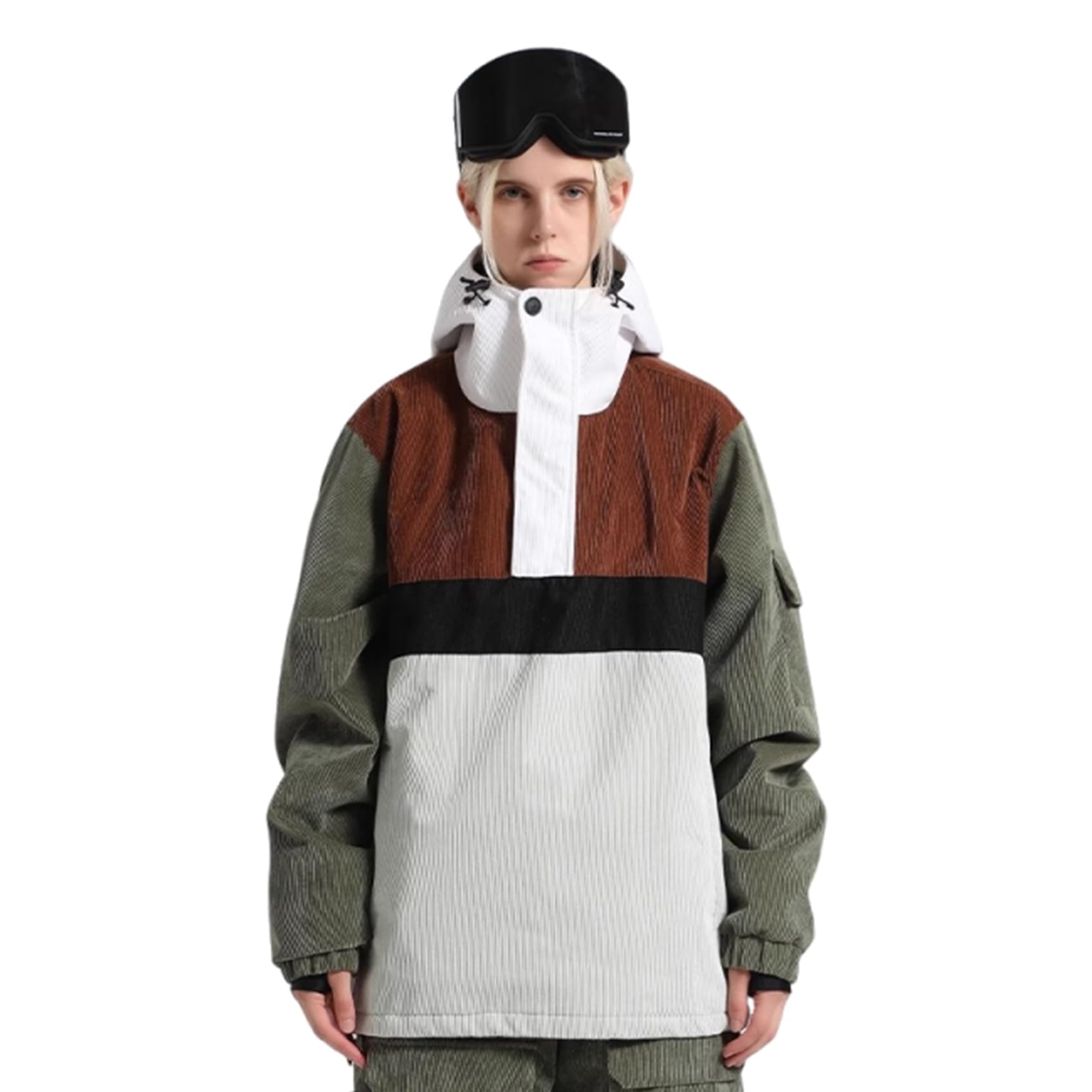 Unbranded Men Ski Jacket Waterproof Pullover