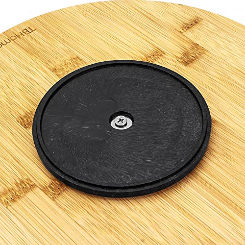 Tb Home 10” Bamboo Lazy Susan Organizer For Kitchen, Turntable For Cabinet, Table Or Pantry #TOP5
