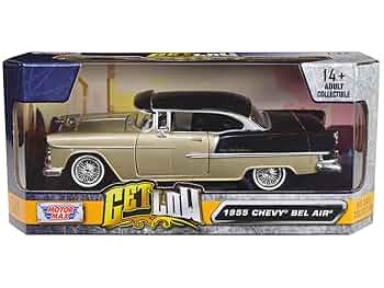 シボレー　ベルエア　ローライダー ローライダーでありつつ、ビンテージ感も演出するシボレーベルエア！