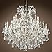 Maria Theresa 24 Light 36" Chrome Chandelier with European Crystals