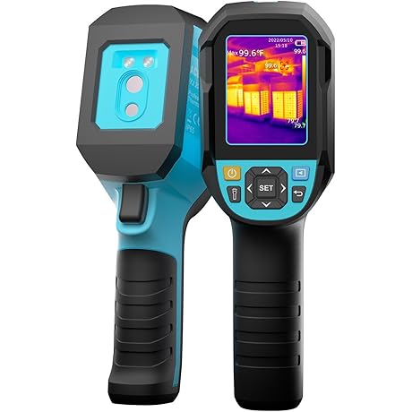 ACEGMET Thermal Camera for Home Inspections: Professional Thermal Imaging Camera with 7 Color Palettes