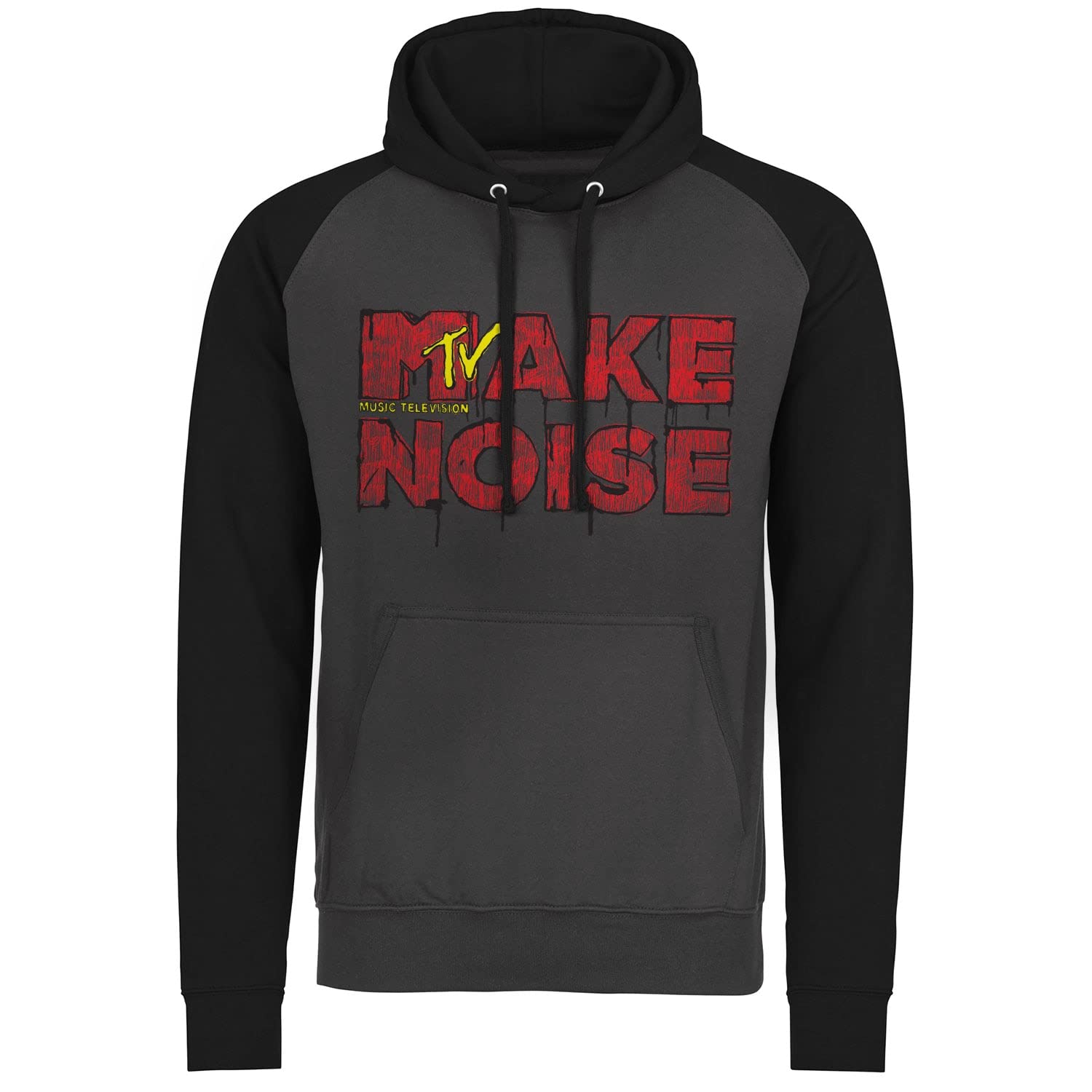 MTVOfficially Licensed Make Noise Baseball Hoodie