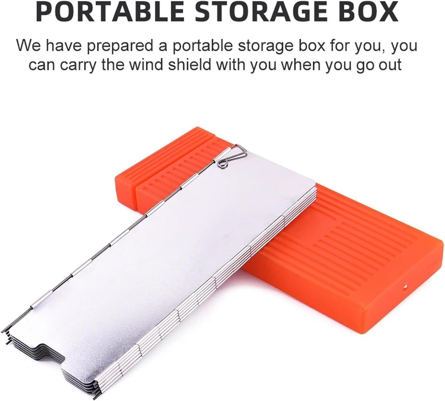 Pare-Brise Pliable for Pique-Nique extérieur et réchauds de Camping