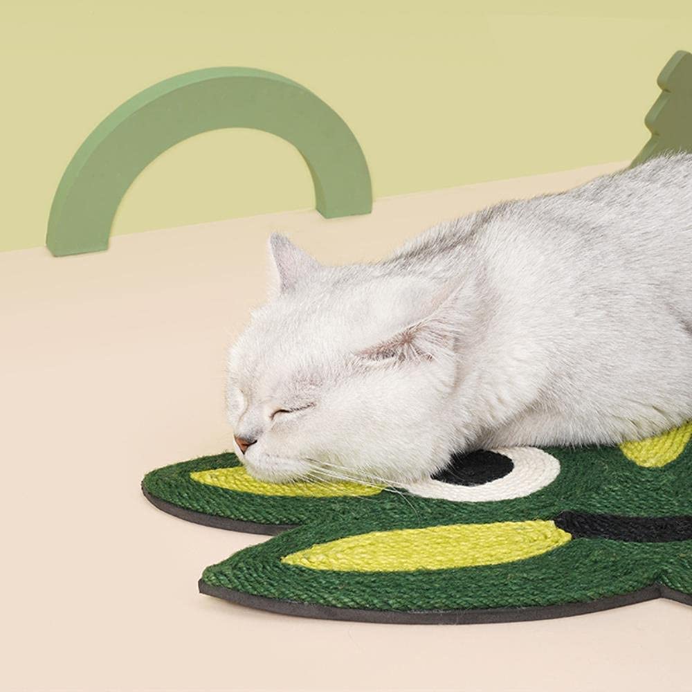 Juguete de Agarre de Gato Alfombrilla Rascadora Para Gatos De Sisal Natural, Almohadilla Para Rascar Para Gatos, Protección Contra Arañazos Para Sofá, Afilador De Garras Tableros Afiladores de Uñas(45