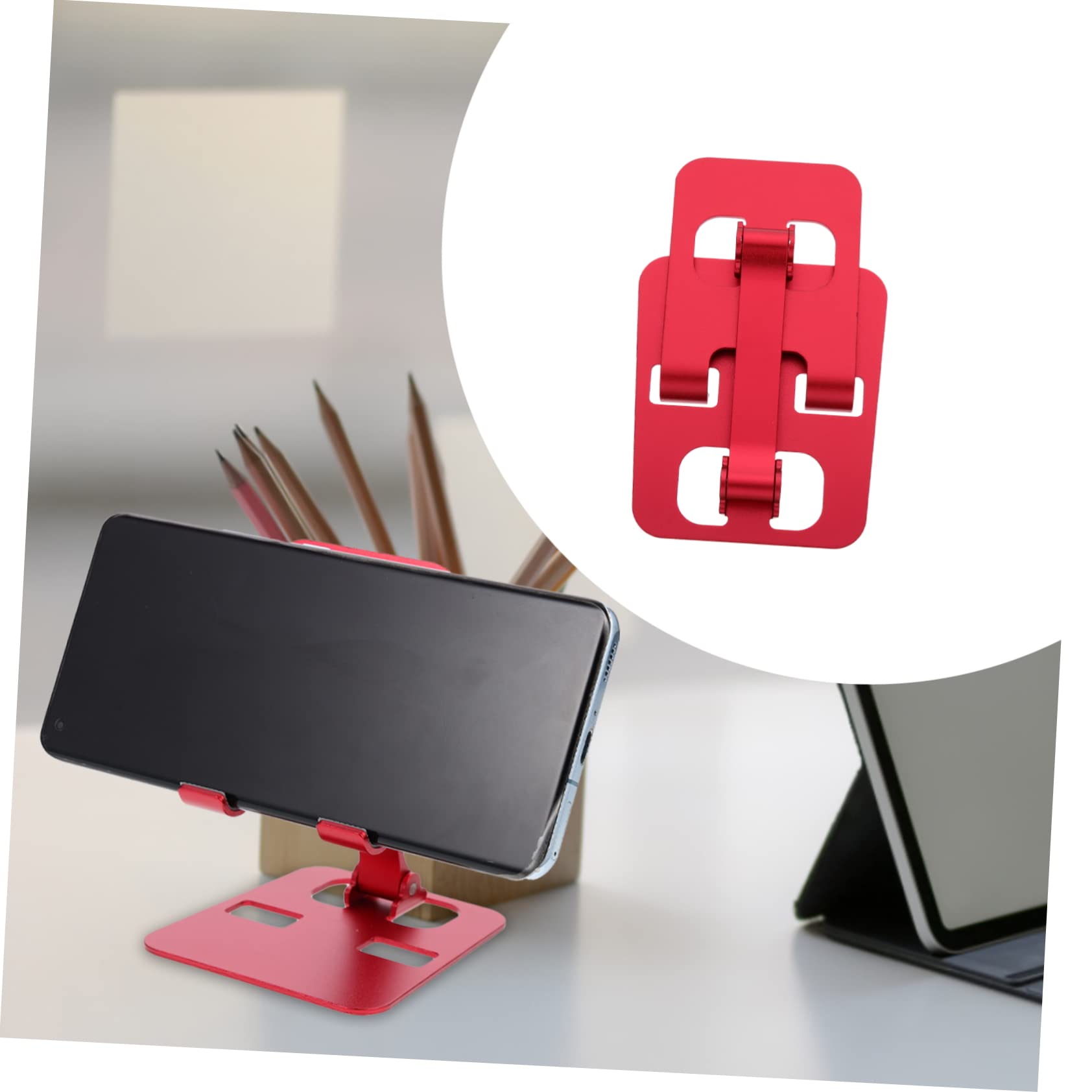 Gatuida 3pezzi Per Smartphone e Tablet Pieghevole Stand Regolabile Videochiamate e Film Colore