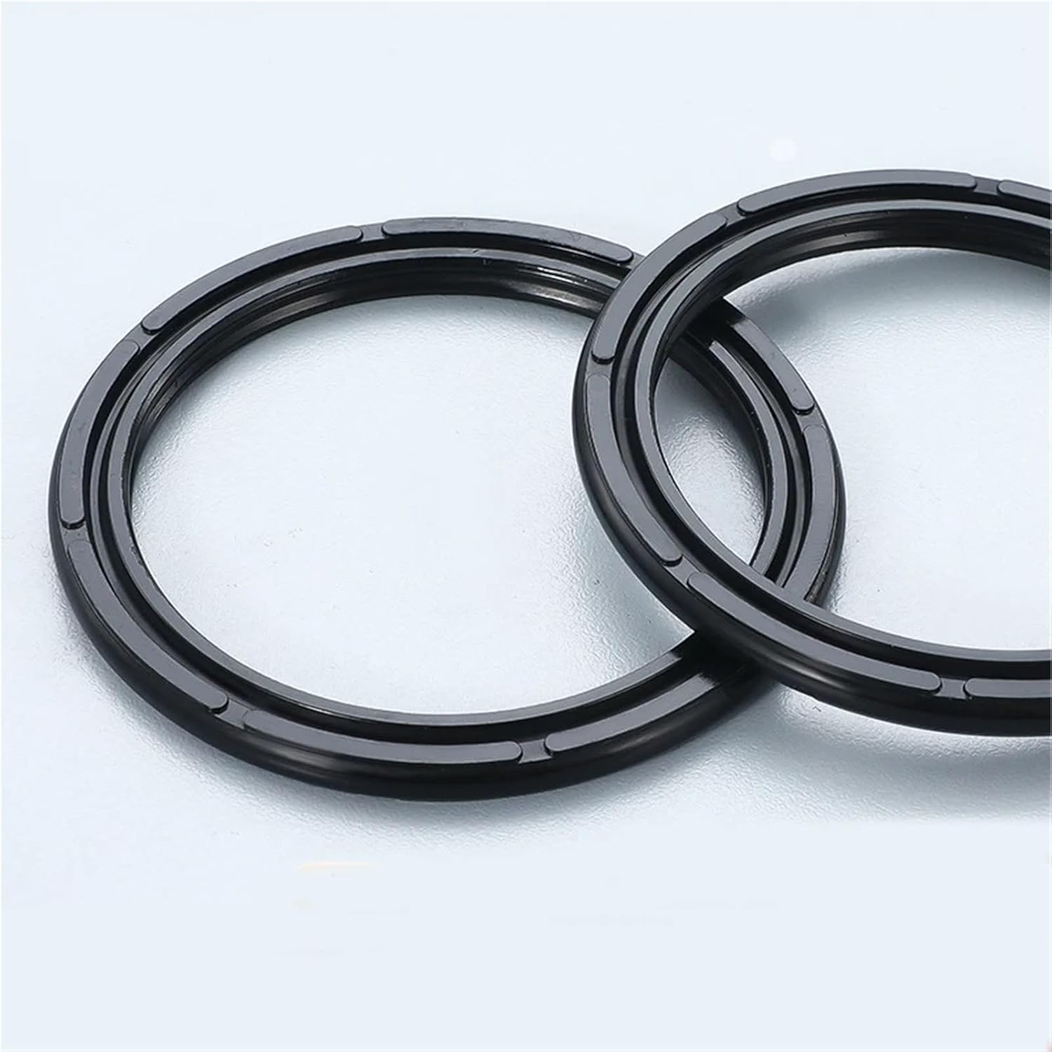 NBR SC Cylinder Seal, COP Type Bidirectional Piston Sealing Ring, Pneumatic, Air Seal, Cylinder Wear-Resistant Rubber Pad(22x14x3.5(5pcs))